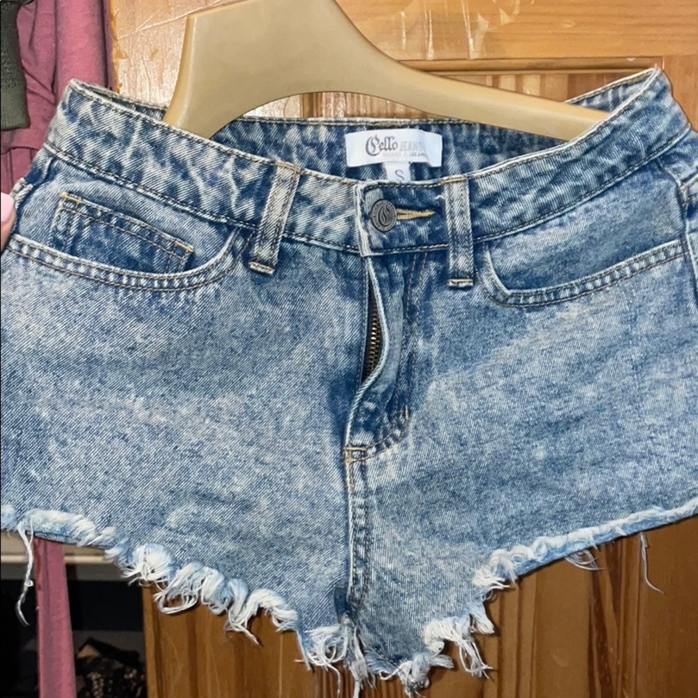 High waisted short shorts